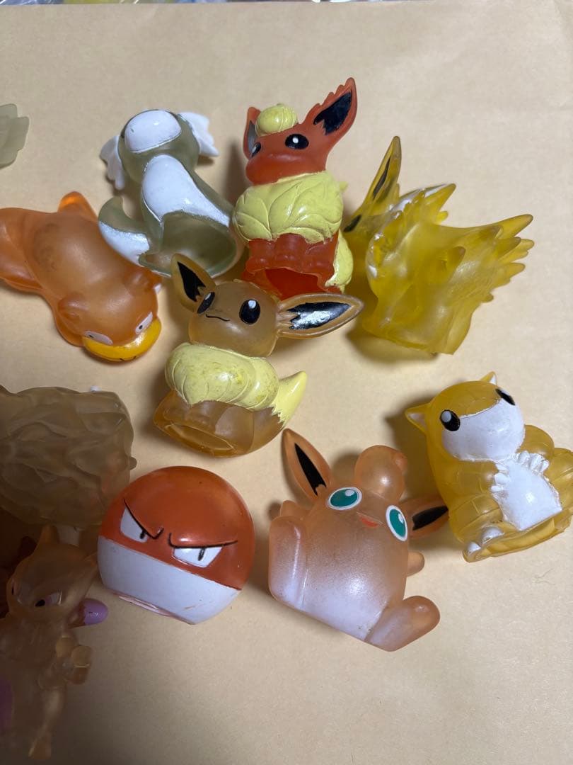 ポケモンキッズ　まとめ売り　初代+ルギア　クリア　全18個