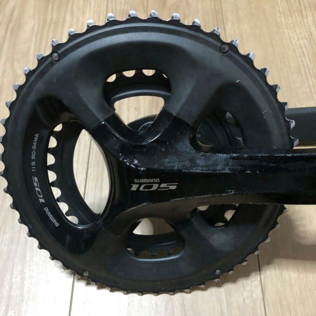 シマノ 105 5800 sti レバー クランク スプロケット ディレイラー