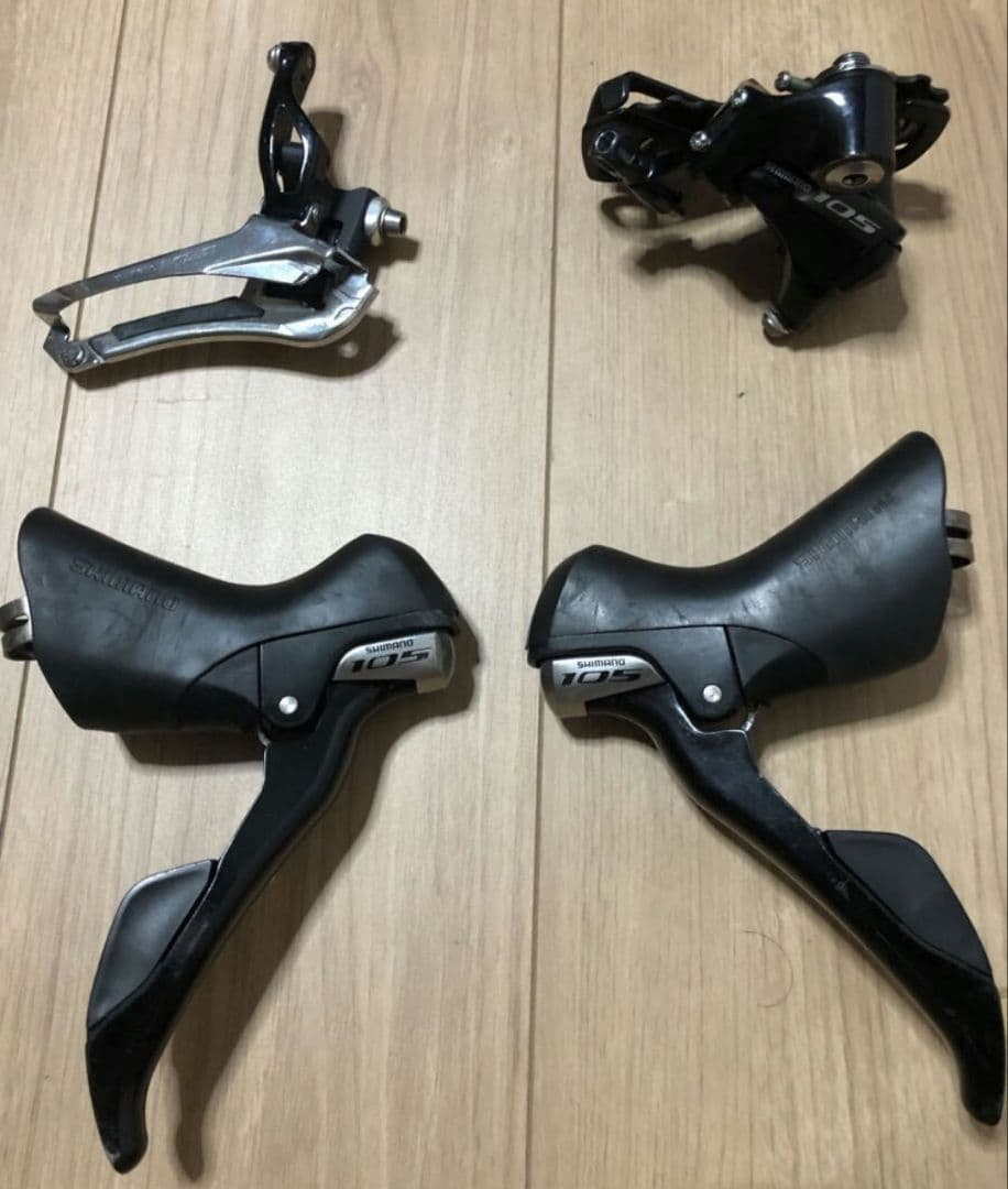 シマノ 105 5800 sti レバー クランク スプロケット ディレイラー
