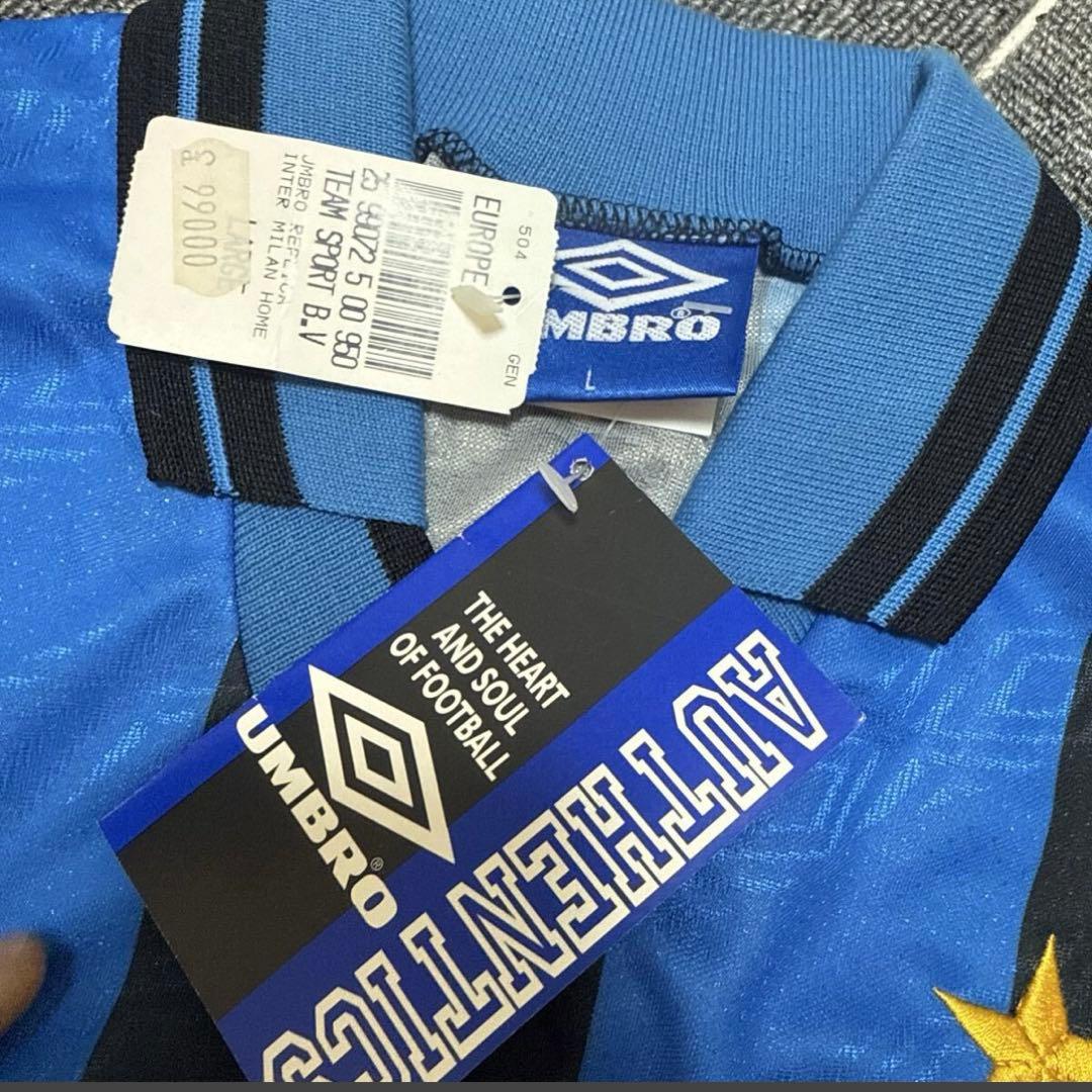 未使用 インテル オーセンティック Lサイズ UMBRO オフィシャル 激レア