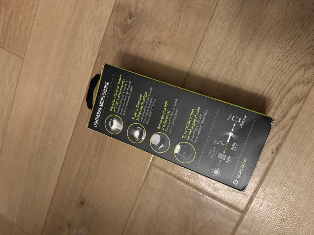 新品GOAL ZERO Lighthouse マイクロチャージ