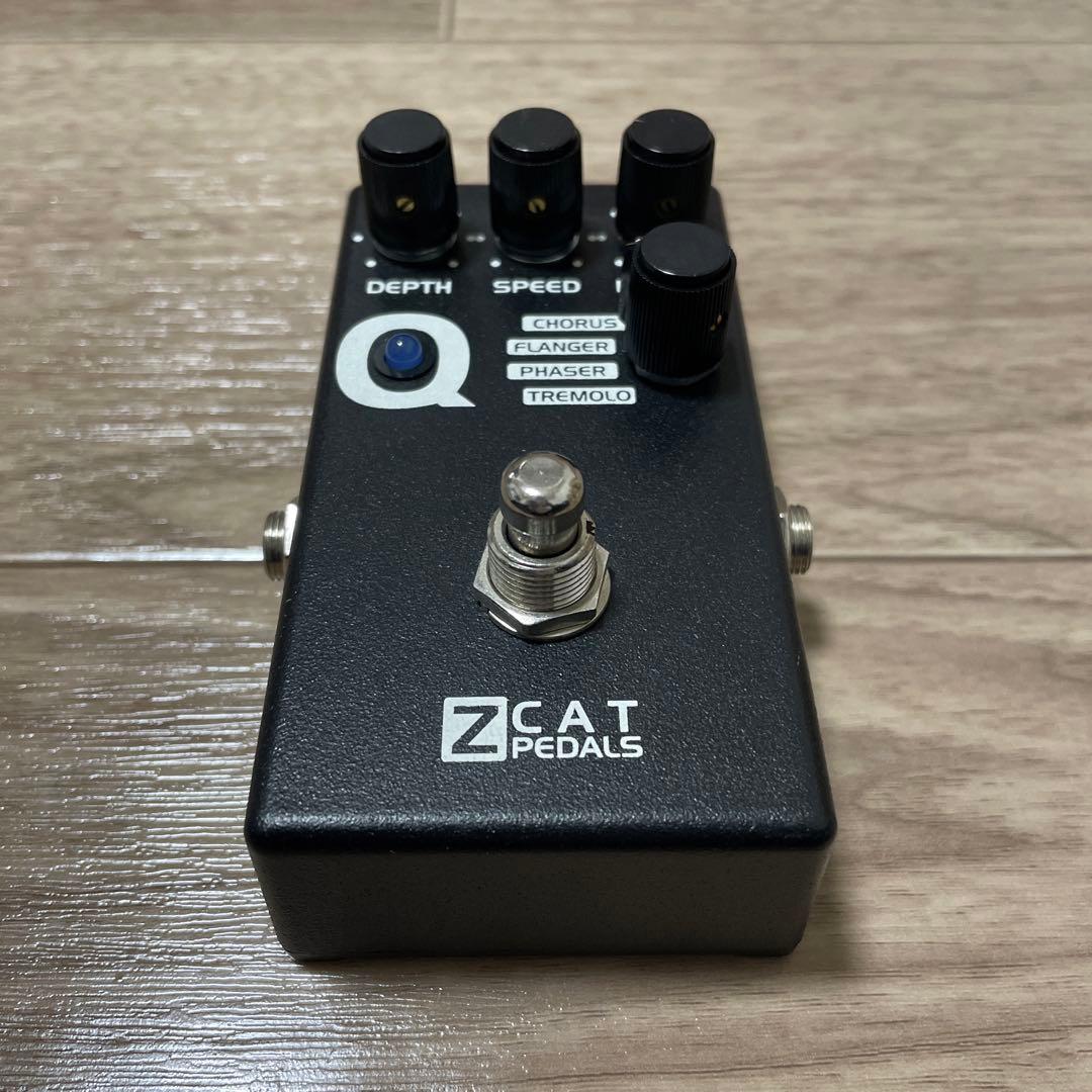 Z CAT PEDALS Q-Mod コーラス フェイザー トレモロ リバーブ