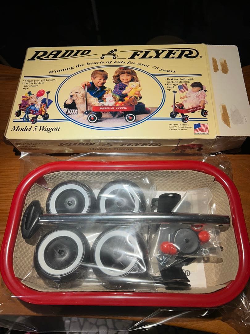 開封のみ】未組立‼️RADIO FLYER ‼️MODEL NO.5 極小難