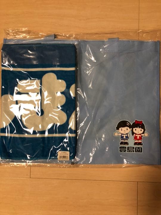 【新品•未使用品】としまえんロゴフェイスタオル&トートバッグ