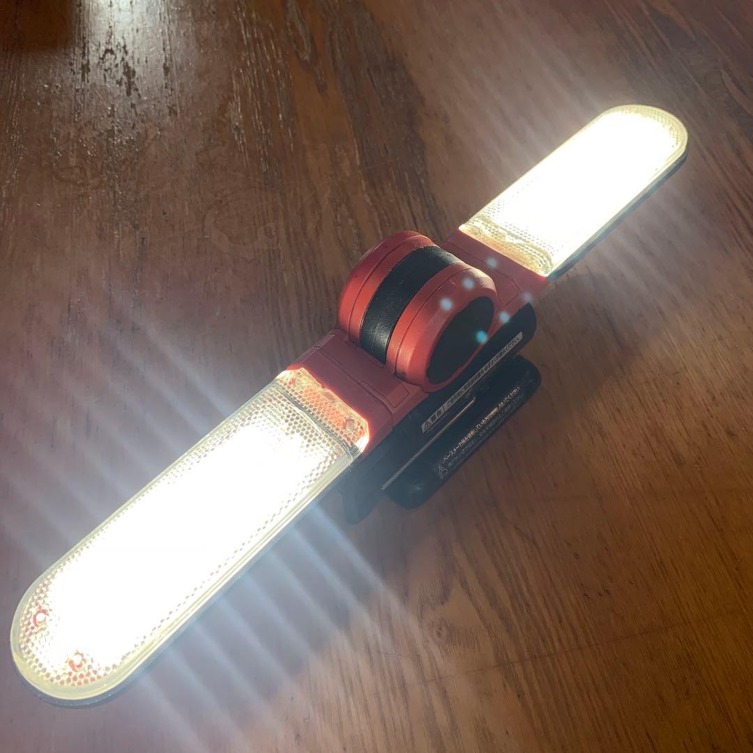 折りたたみ式赤LEDライト