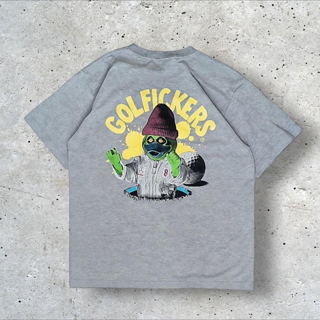 GOLFICKERS ゴルフィッカーズ ゾンビ バックプリント Tシャツ M