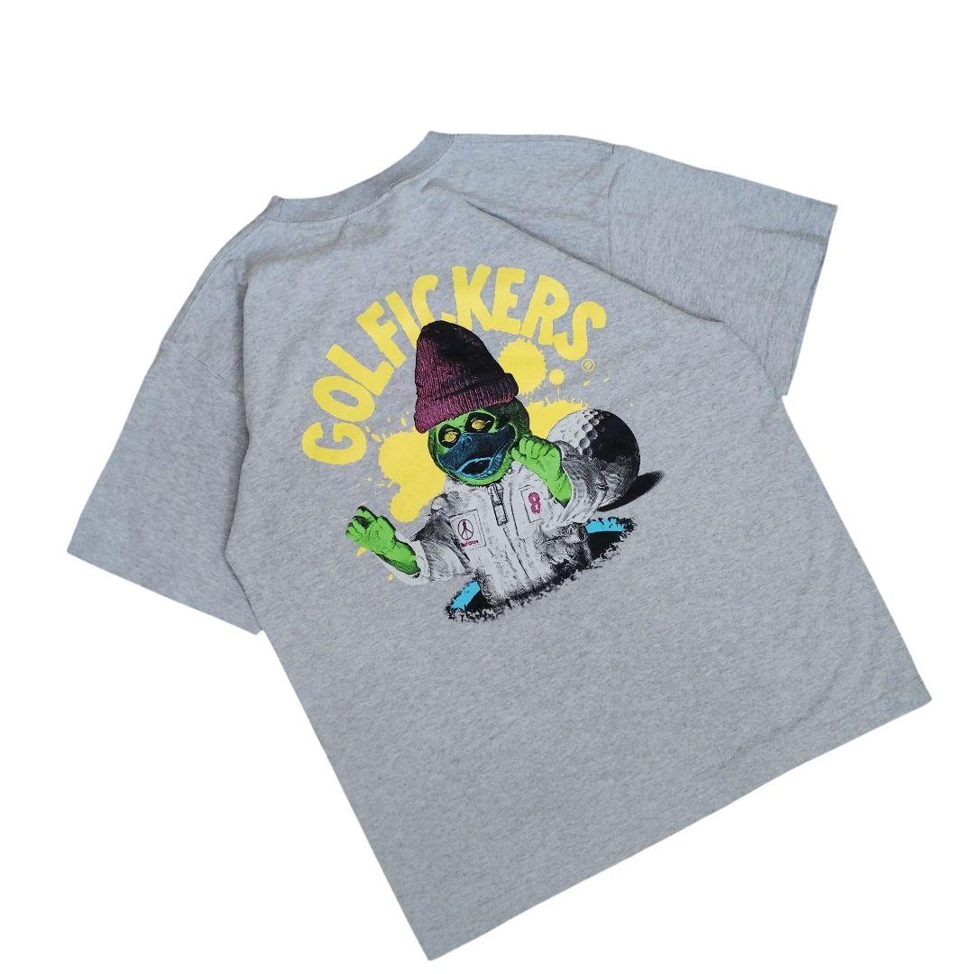 GOLFICKERS ゴルフィッカーズ ゾンビ バックプリント Tシャツ M