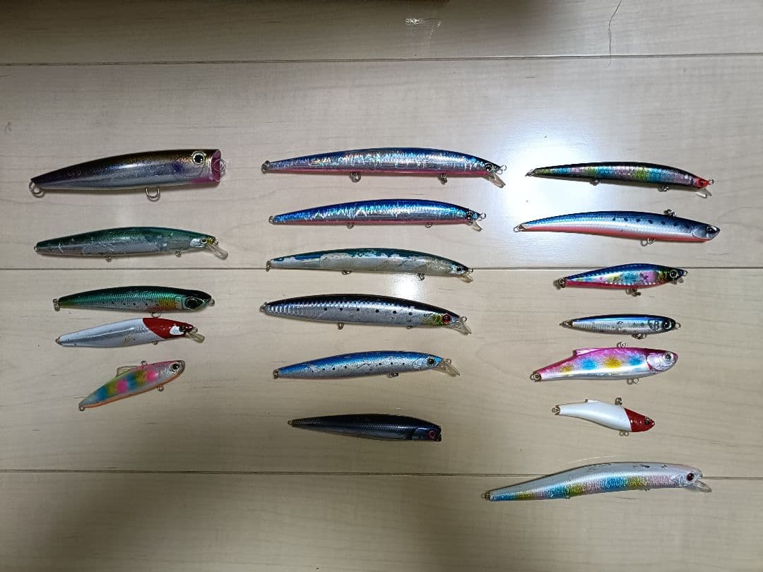 シーバス ヒラスズキ 青物 ルアーセット 18個