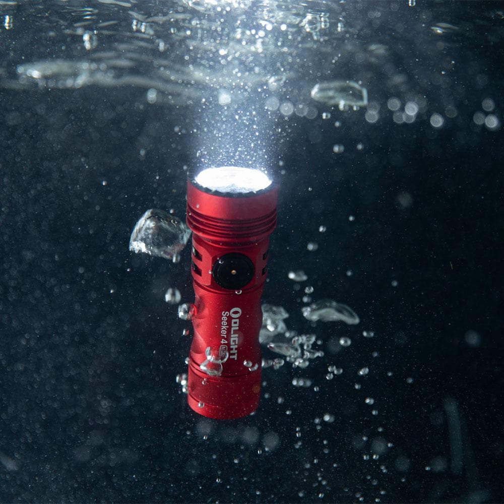 Seeker 4MiniUV懐中電灯オーライト防水OLIGHT1200ルーメン