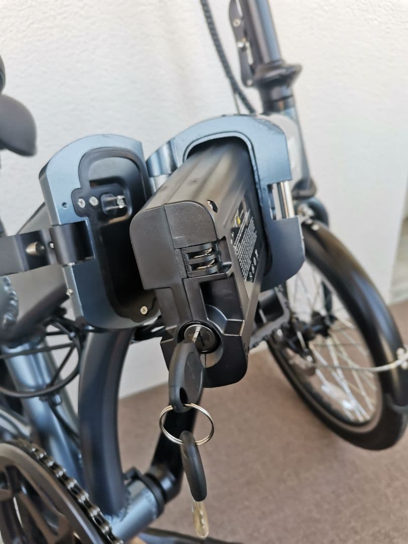 elecony 電動アシスト折りたたみ自転車 ダークブルー