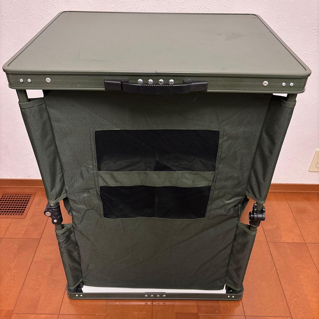 DOD(ディーオーディー) マルチキッチンテーブル TB1-38-KH カーキ