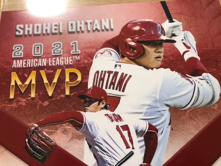【正規品】 【レア】2021シーズン MVP 記念フォト 大谷翔平 エンゼルス