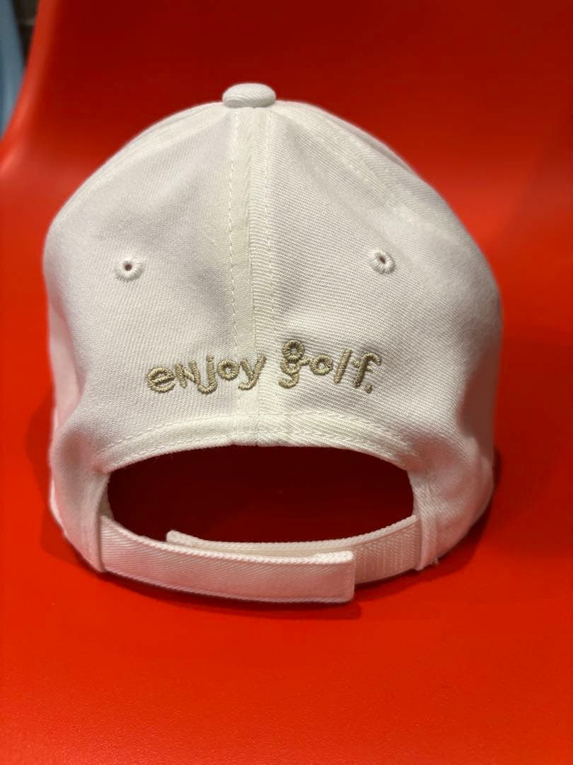 8G SHOOT logo classic baseball cap ホワイト