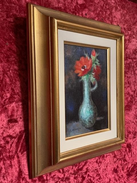 特価❗️池畠利一❣️元 大調和会常任委員◆師：内田晃◆油彩ＳＭ◆評価９万円／号
