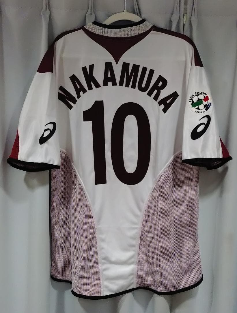 中村俊輔レッジーナアウェイRegginaセリエAレガカルチョパッチ付②