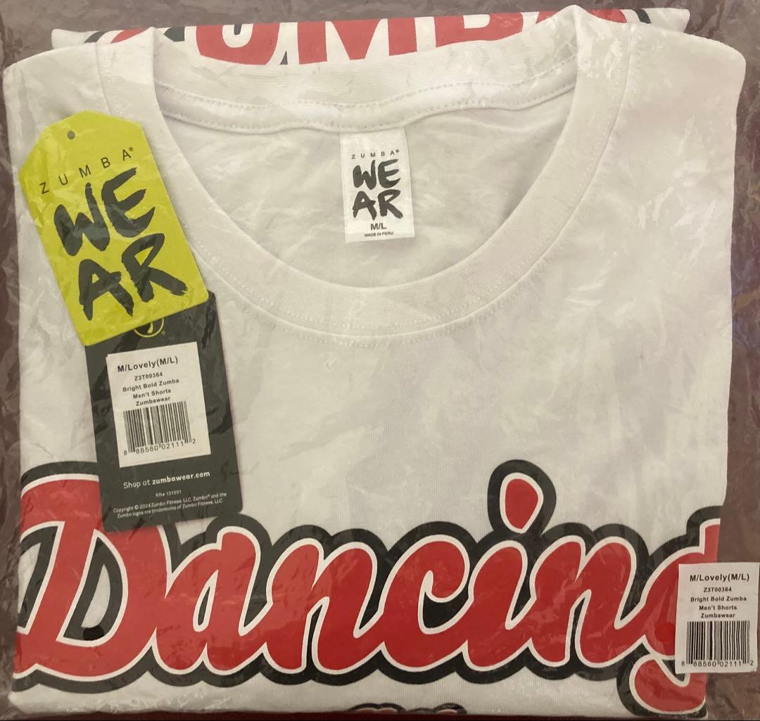 ZUMBA Dancing all the way Tシャツ Mサイズ