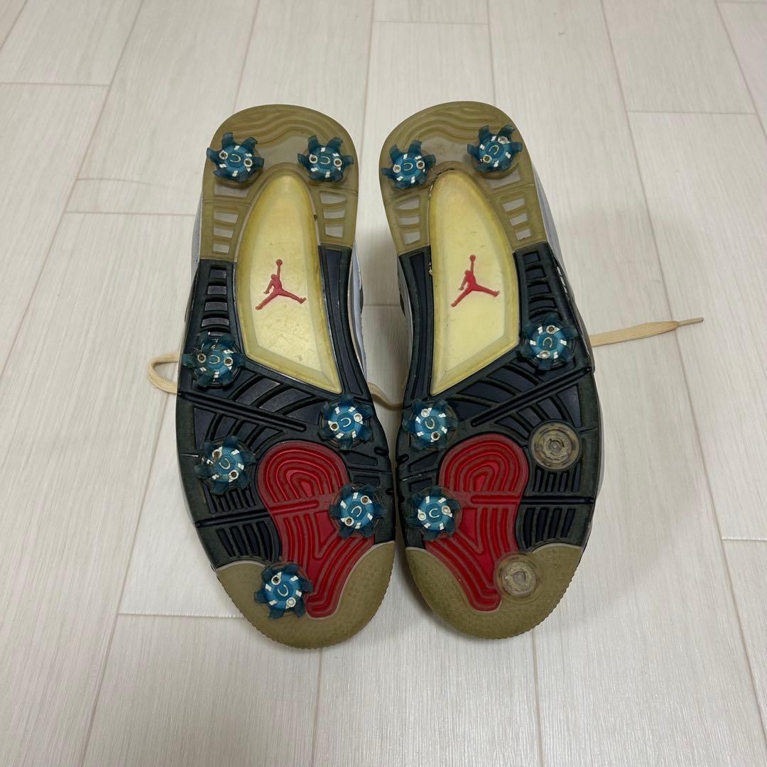 ナイキ エアジョーダン4 ゴルフ セメント