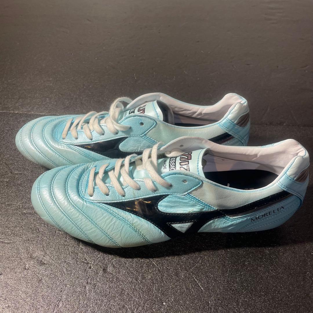 Mizuno Morelia2 サッカーシューズスパイク水色日本製26.5 cm