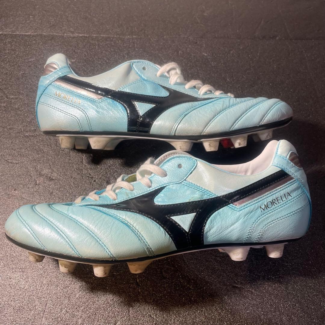 Mizuno Morelia2 サッカーシューズスパイク水色日本製26.5 cm