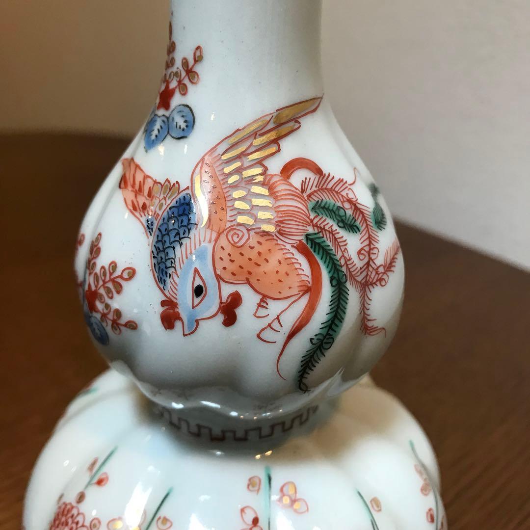 【RITAO CHAN公式アカウント07さま】柿右衛門様式古伊万里瓢型19cm