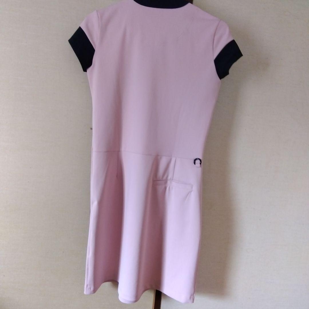 Le Coq Sportif スポーツワンピース ピンク/黒