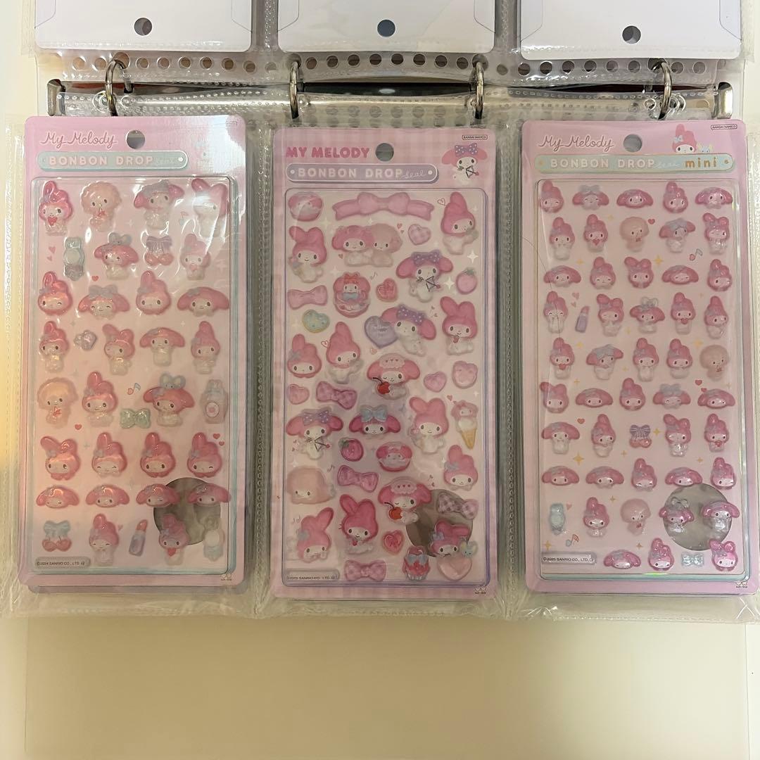 正規品 サンリオボンボンドロップシール 一弾 二弾mini コンプリートセット