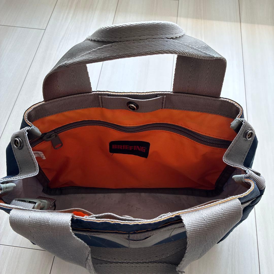 BRIEFING カートバッグ ネイビー　ブリーフィング　ラウンドバック　中古