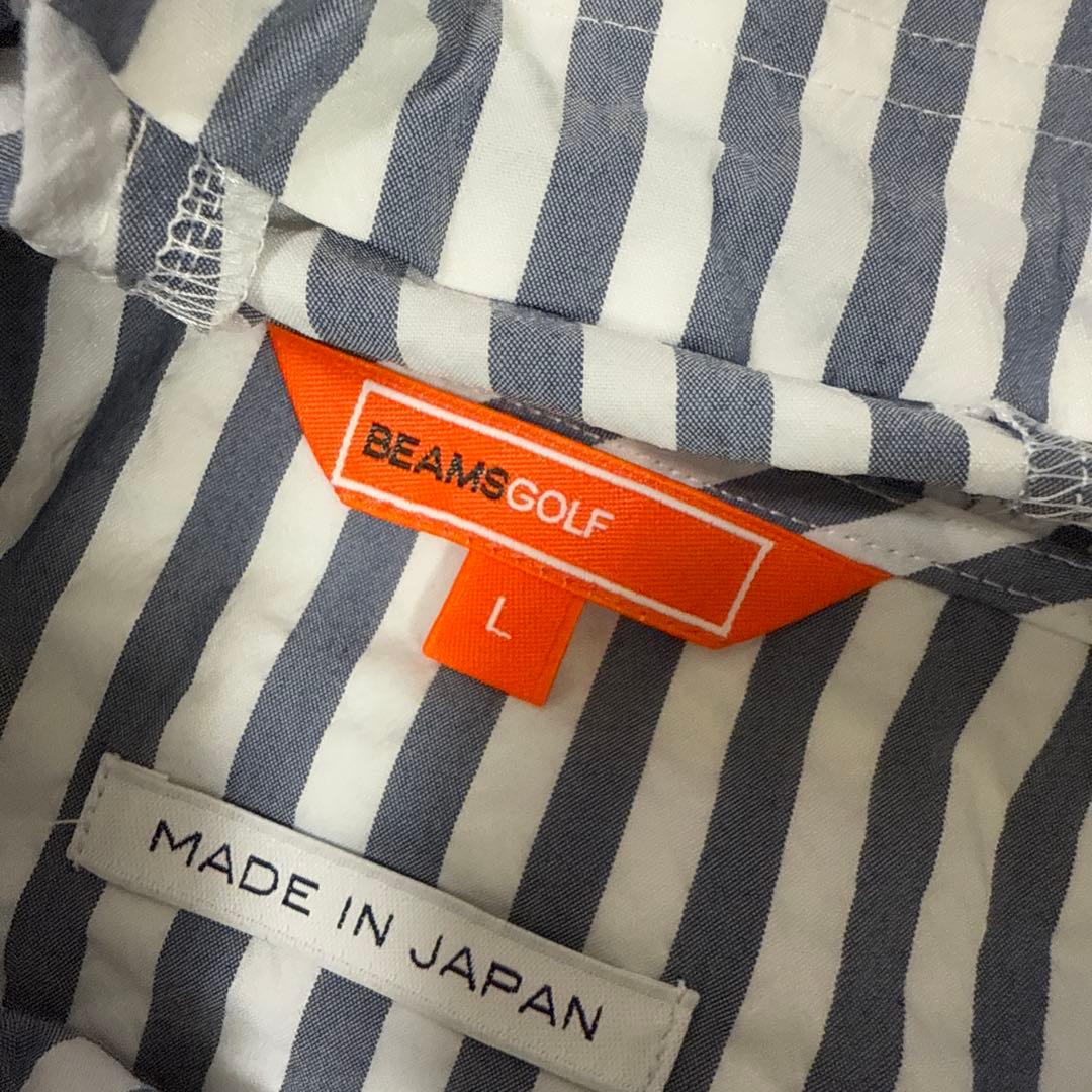 美品　BEAMS GOLF レディース　サッカー生地　ジップジャケット