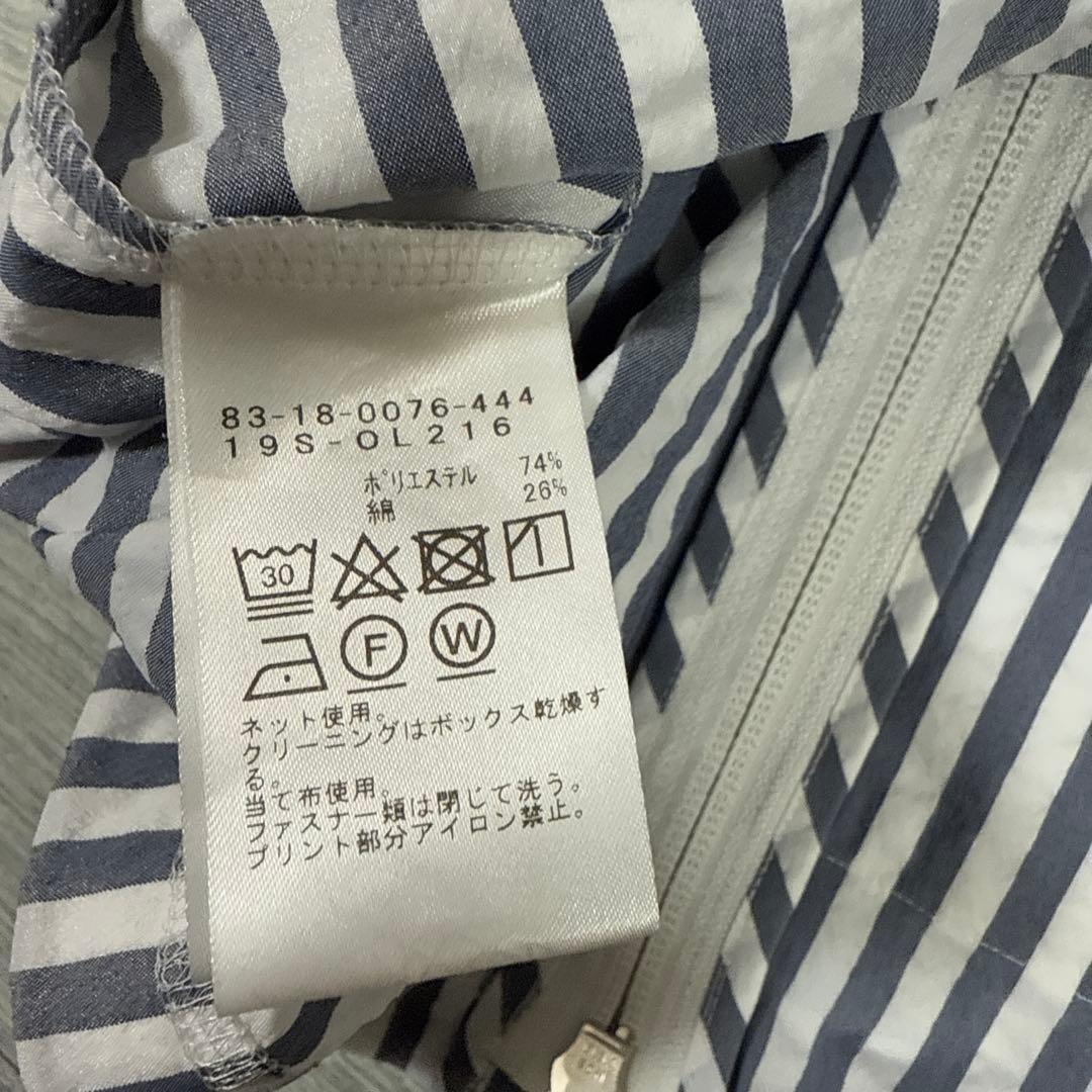 美品　BEAMS GOLF レディース　サッカー生地　ジップジャケット