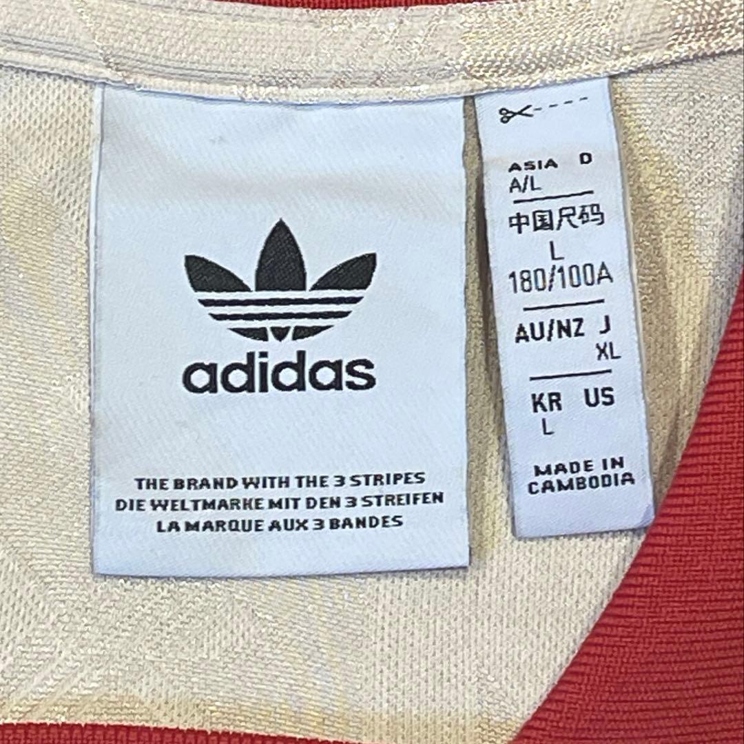 adidas バイエルン 長袖ユニフォーム L トレフォイル ゲームシャツ