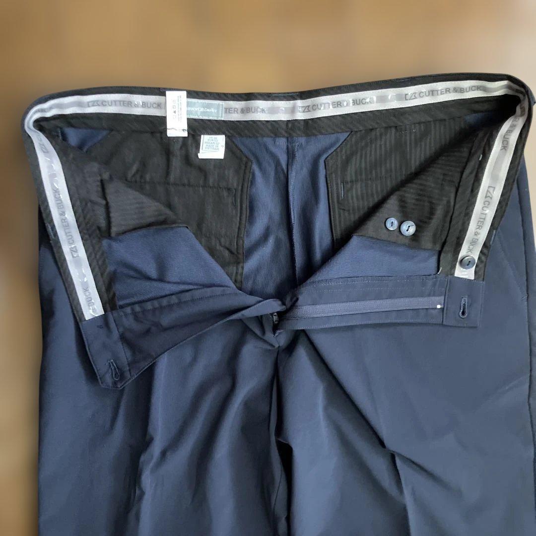 カッター&バッグ　ゴルフパンツ　ネイビー　w36 ドライフィット
