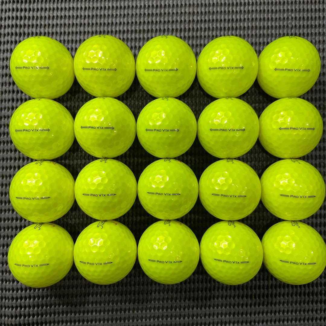【タイトリスト PROV1X★A】カラーロストボール 20個