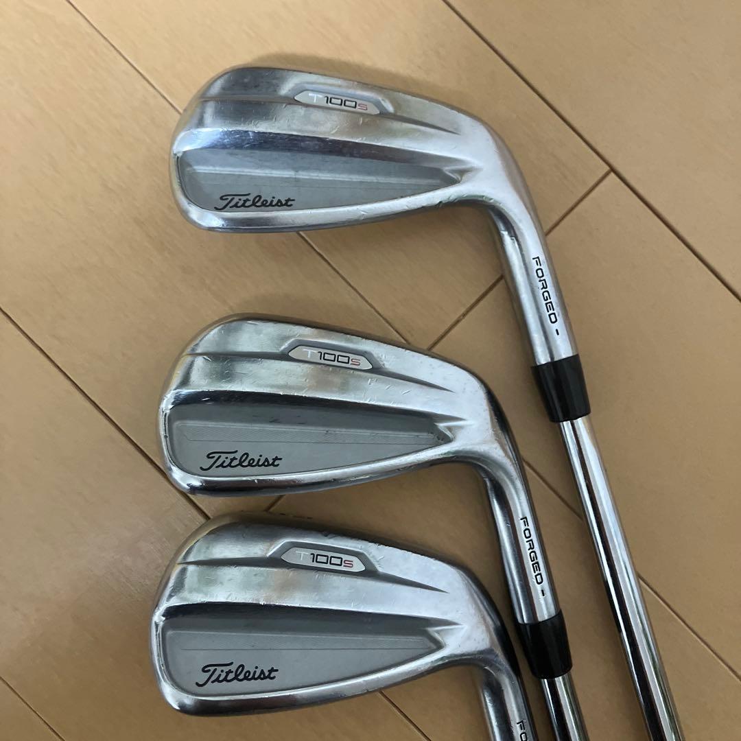 むらっち　T100S アイアン 5〜P T100 50°7本セット
