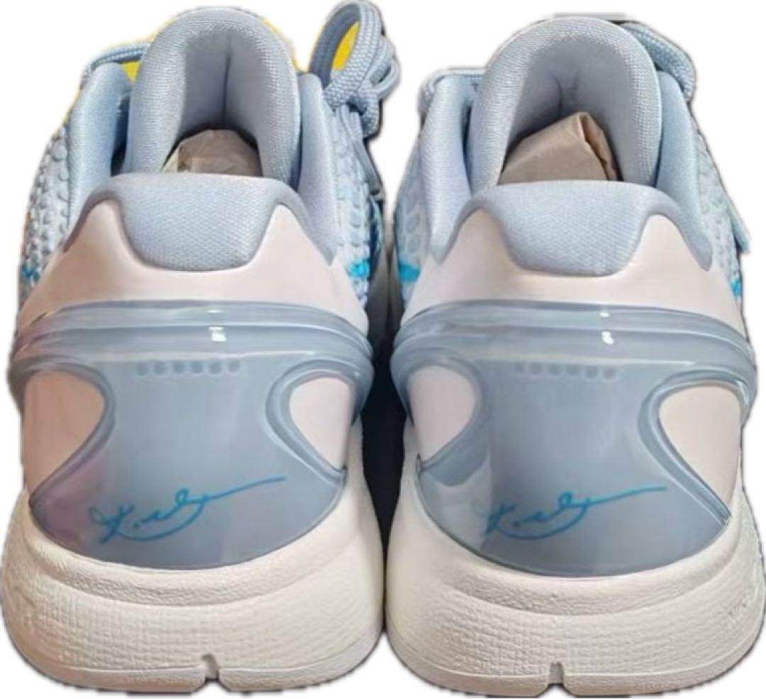 Nike Zoom バスケットボールシューズ グレー/ブルー kobe 6 pe