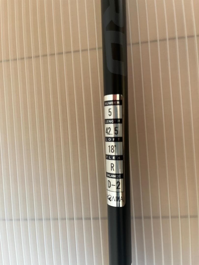 【お値下3/30迄】HONMA TW-747 フェアウェイウッド 18°