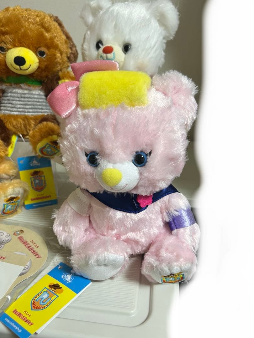 ユニベアシティぬいぐるみ、ハウディ、ポッテリー、スポーク、スリンキードック
