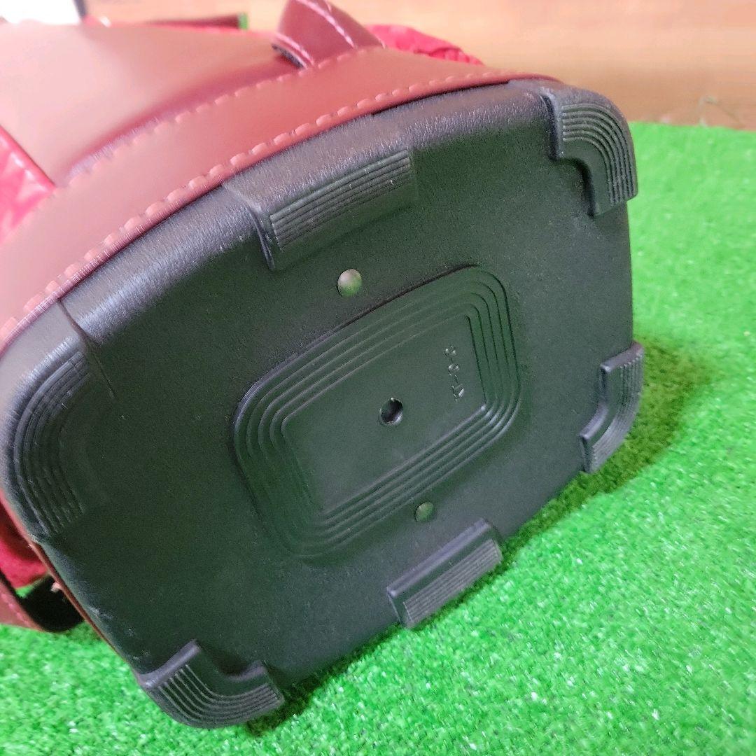 未使用品 Kasco キャスコ キャディバッグ 8型 レッド レディース