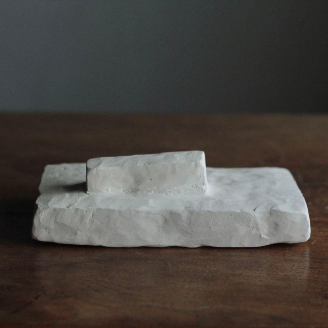 石塑粘土 立体作品 住居 立体 現代美術 オブジェ sculpture