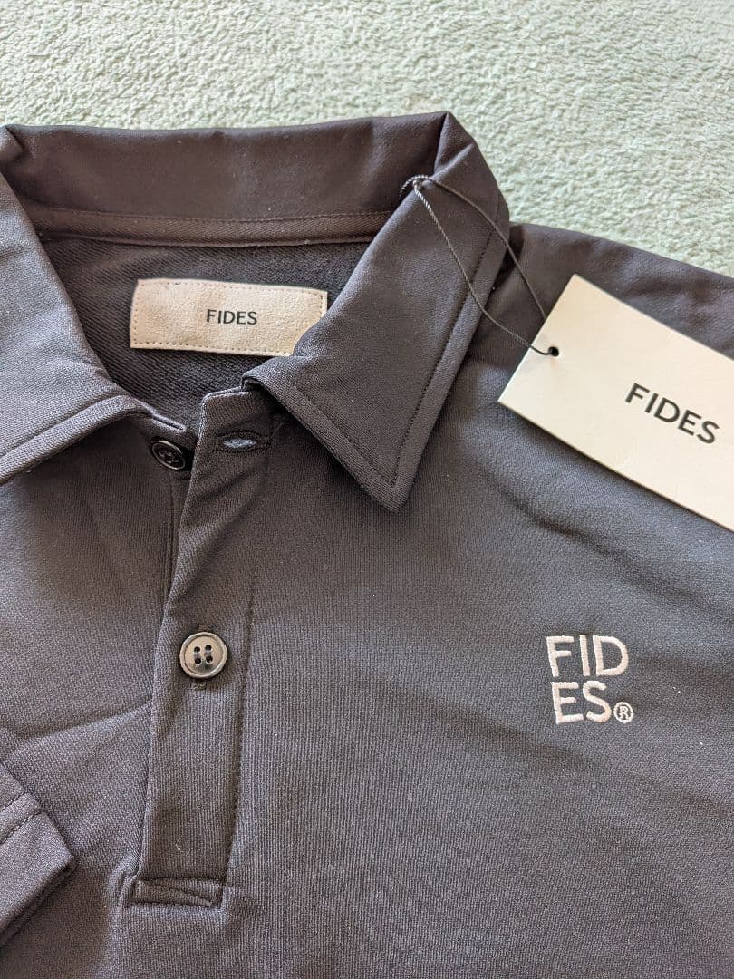 FIDES ポロシャツ　黒　未使用品