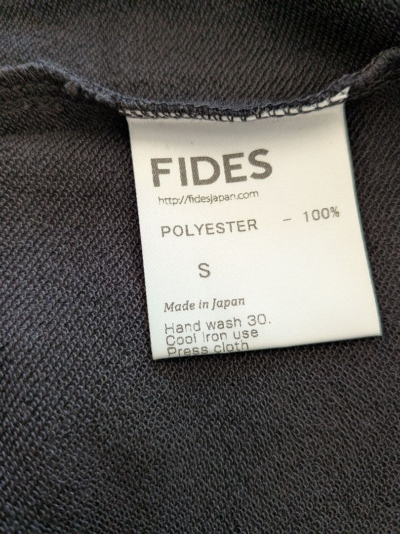 FIDES ポロシャツ　黒　未使用品
