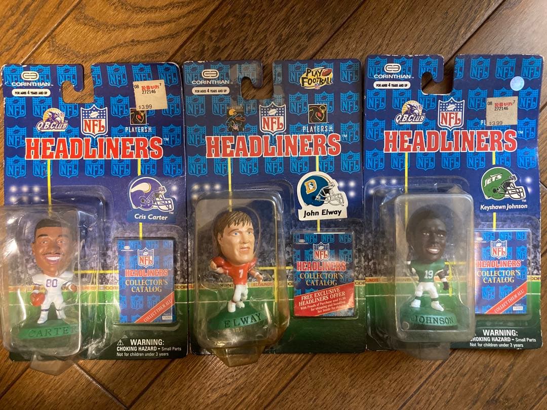 NFL Headliners ヘッドライナーズ　37体セット　コリンシアン