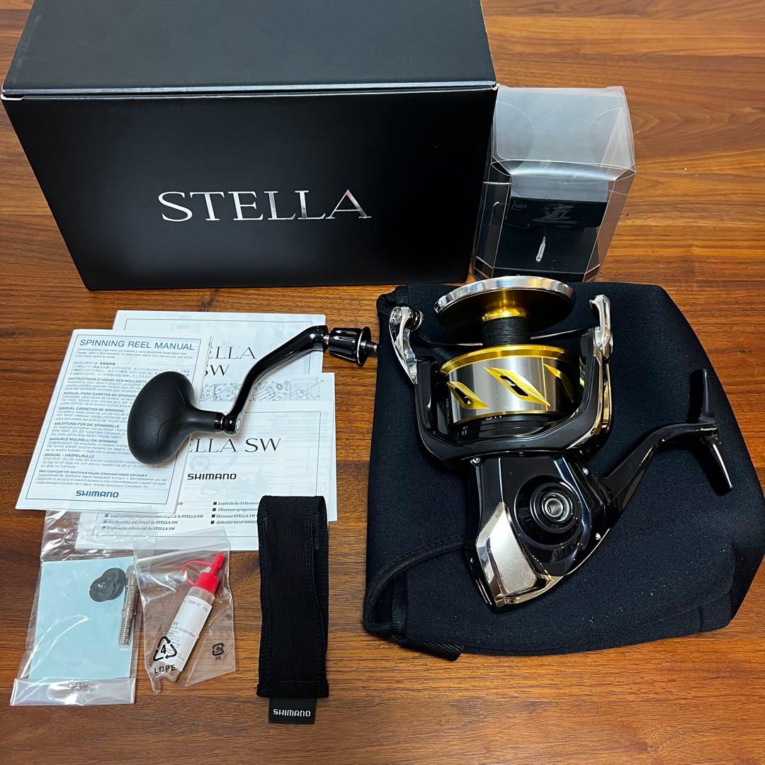 美品　20ステラSW 20000PG 夢屋20000MAXスプール仕様