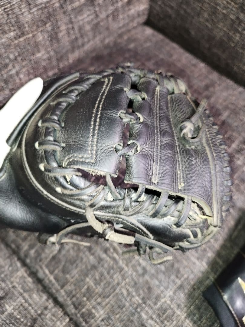 軟式用 Mizuno Pro キャッチャーミット 収納袋付き