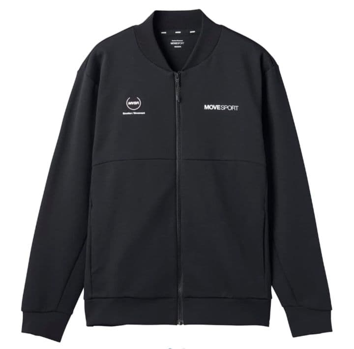 DESCENTE　ムーブスポーツ　ジャージ　上下セット　黒　L　ボマージャケット