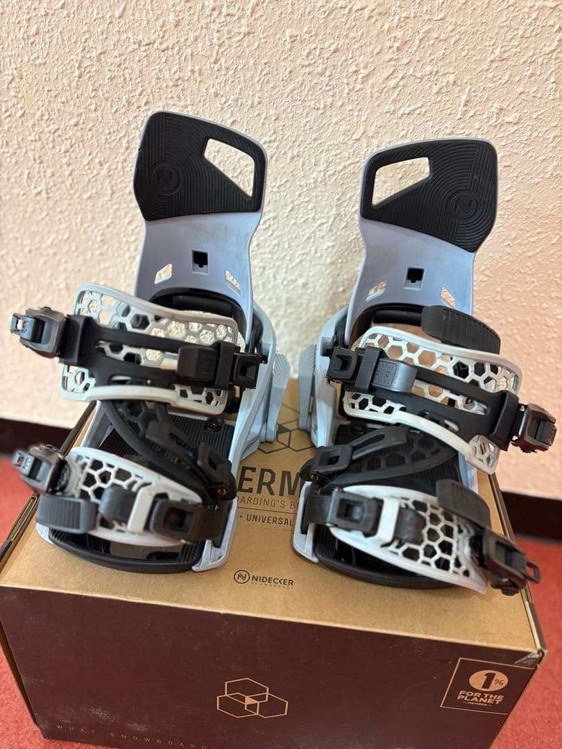 NIDECKER SUPERMATIC Sサイズスノーボードビンディング
