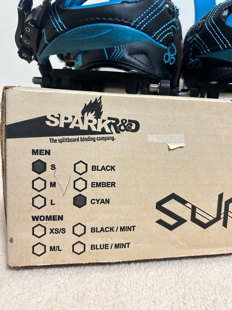 スプリットボード　ビンディング　スパーク　spark R&D Sサイズ