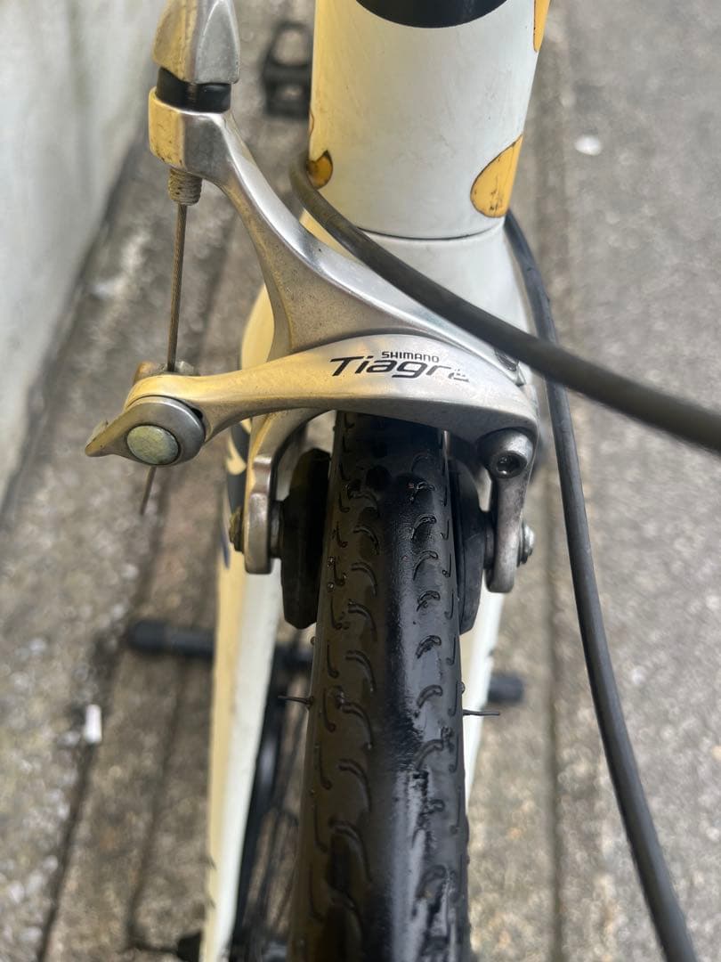 【雪ぎつね】CANNONDALE CAAD8 ロードバイク ホワイト
