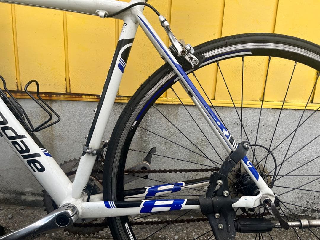 【雪ぎつね】CANNONDALE CAAD8 ロードバイク ホワイト