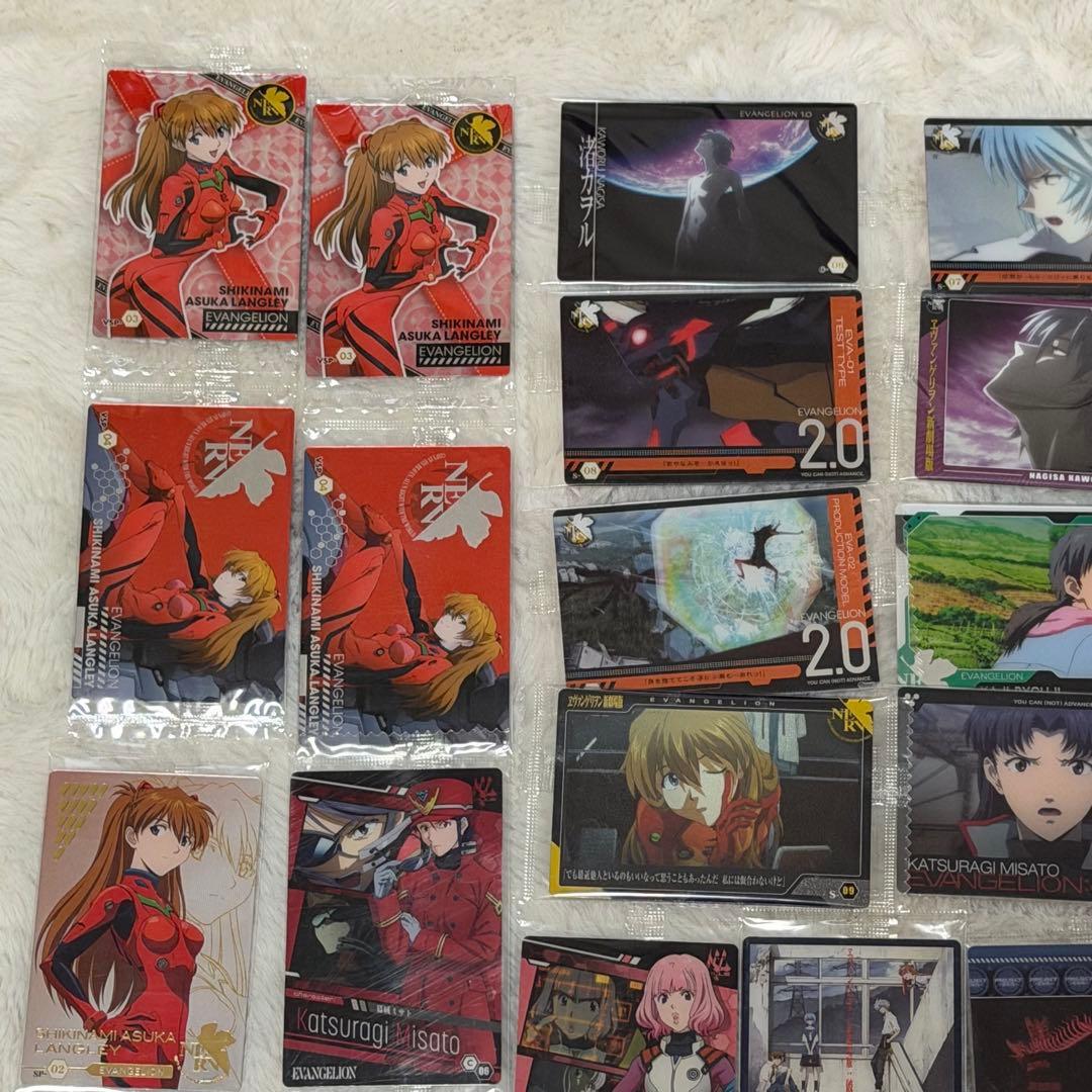 エヴァンゲリオン ウエハース カード 29枚 アスカ シンジ 未開封