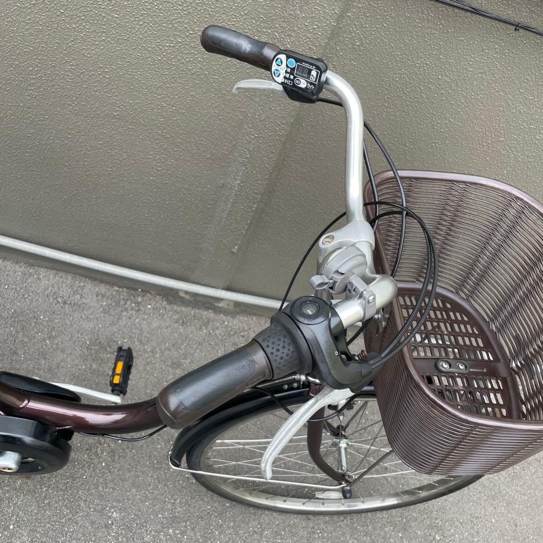 ヤマハ電動アシスト自転車26インチ 新品バッテリー8.9A h